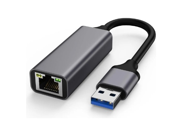 &uu ADAPTADOR USB 3.0 A RJ45 ETHERNET 1000MBS (1298)